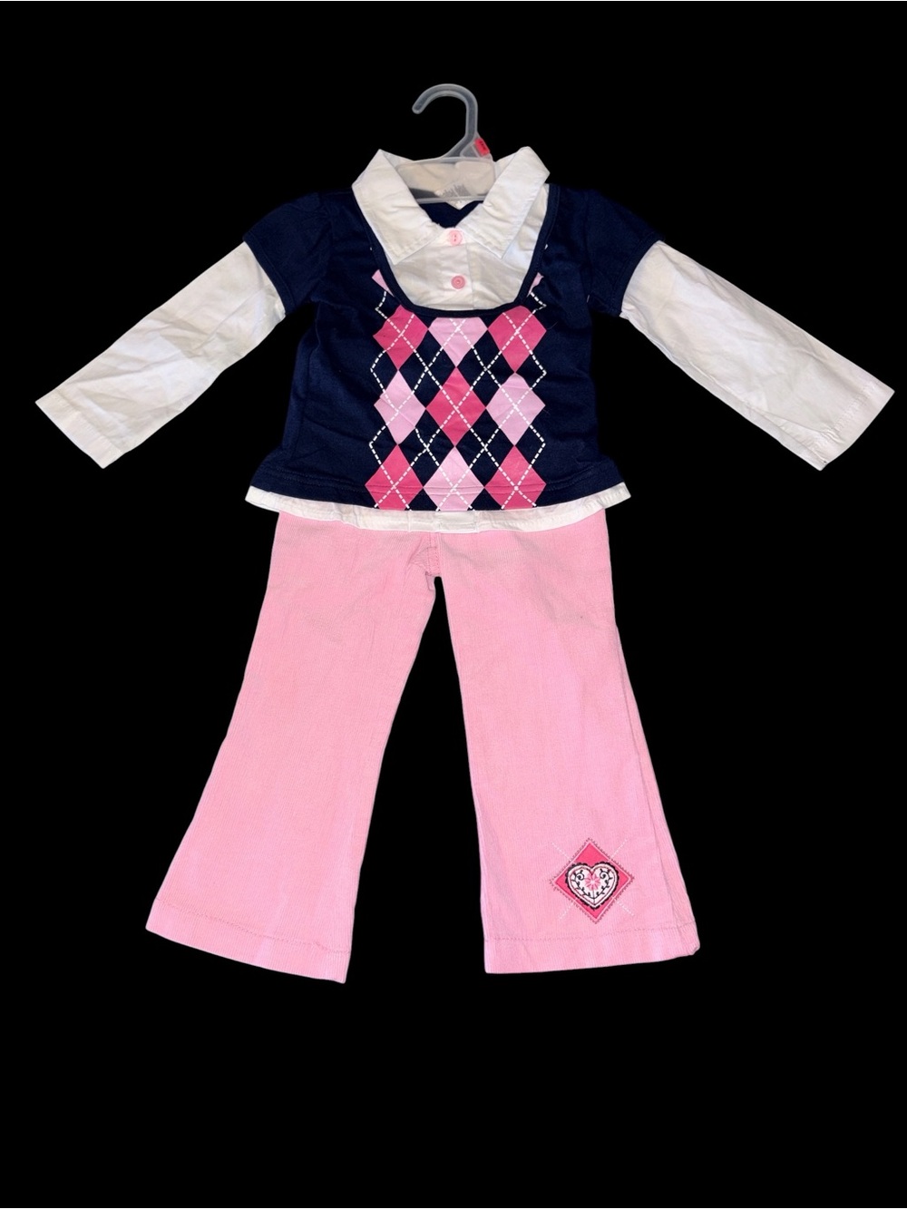 Vintage Fisher Price Girls Outfit 24 Months NWT